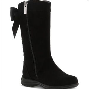 Kenneth Cole Dolly Bow Black Boots - Size 6